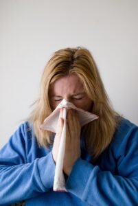 woman, sneeze, blowing nose, influenza, flu, illness, tissue, blond, female, person, face, hands, lady, handkerchief, sneeze, sneeze, sneeze, sneeze, sneeze, influenza, influenza-698974.jpg